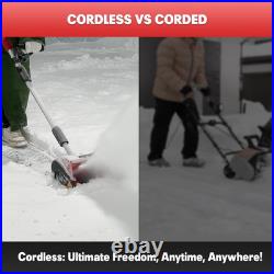 Brushless Snow Shovel Compatible with Milwaukee 18V Battery Tool Only, 12In Brushless Snow Shovel Compatible with Milwaukee 18V Battery Tool Only, 12In