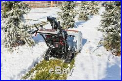CLEARANCE! Used 30 Inch Two Stage Snow Blower with TRACKS Dirty Hand Tools