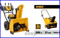 CUB CADET 2X 26 TWO-STAGE & Dewalt single stage Gas snowblowers -New open box CUB CADET 2X 26 TWO-STAGE & Dewalt single stage Gas snowblowers -New open box