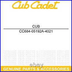 CUB CADET 684-05192A-4021 26 Hd Led Auger Housing Yellow 2 3X 26 684-05192-4021