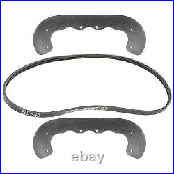 Caltric Paddles & Belt for Toro 38453 21 Power Clear Snow Throwers 2011-2012