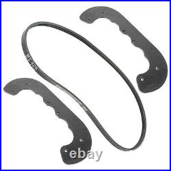 Caltric Paddles & Belt for Toro 38453 21 Power Clear Snow Throwers 2011-2012