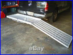 Cargo Carrier withRamp 28 x 60 USA For Loading Snowblowers and Wheelchairs