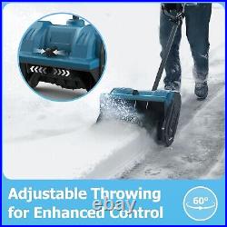 Compact Cordless Snow Shovel with 5000mAh Battery Effortless Winter Cleanup