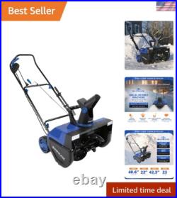 Compact Electric Snow Blower 22 Width with Bright LED Lights for Visibility Compact Electric Snow Blower 22 Width with Bright LED Lights for Visibility
