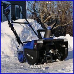 Compact Electric Snow Blower 22 Width with Bright LED Lights for Visibility Compact Electric Snow Blower 22 Width with Bright LED Lights for Visibility