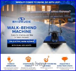 Compact Electric Snow Blower 22 Width with Bright LED Lights for Visibility Compact Electric Snow Blower 22 Width with Bright LED Lights for Visibility