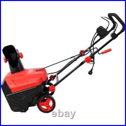 Corded Snow Blower 20-Inch Clearing Width 15-AMP Electric Snow Shovel Thrower Corded Snow Blower 20-Inch Clearing Width 15-AMP Electric Snow Shovel Thrower