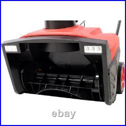 Corded Snow Blower 20-Inch Clearing Width 15-AMP Electric Snow Shovel Thrower Corded Snow Blower 20-Inch Clearing Width 15-AMP Electric Snow Shovel Thrower