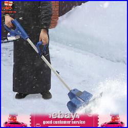 Cordless Rechargeable Snow Sweep Thrower Sidewalk Snow Throwing Sweeper 2500 RPM