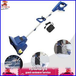 Cordless Rechargeable Snow Sweep Thrower Sidewalk Snow Throwing Sweeper 2500 RPM