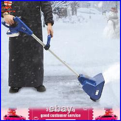 Cordless Rechargeable Snow Sweep Thrower Sidewalk Snow Throwing Sweeper 2500 RPM