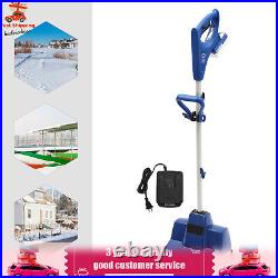 Cordless Rechargeable Snow Sweep Thrower Sidewalk Snow Throwing Sweeper 2500 RPM