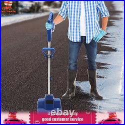 Cordless Rechargeable Snow Sweep Thrower Sidewalk Snow Throwing Sweeper 2500 RPM