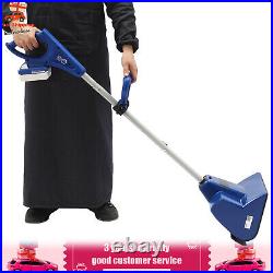 Cordless Rechargeable Snow Sweep Thrower Sidewalk Snow Throwing Sweeper 2500 RPM