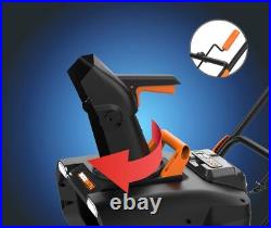 Cordless Snow Blower Power 40V 20 Share With Brushless Motor Batteries & Charge Cordless Snow Blower Power 40V 20 Share With Brushless Motor Batteries & Charge