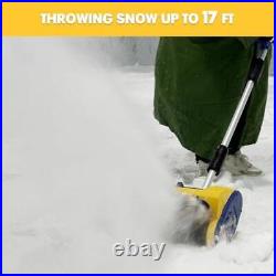 Cordless Snow Shovel 12 Brushless Motor Adjustable Handle Sidewalk Driveway New