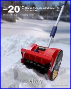 Cordless Snow Shovel, 12-Inch Brushless Snow Blower Compatible With Milwaukee 18