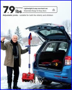 Cordless Snow Shovel, 12-Inch Brushless Snow Blower Compatible With Milwaukee 18