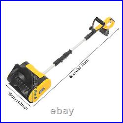 Cordless Snow Shovel Battery Powered Electric Snow Cleaning Machine 1200W 20V