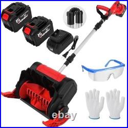 Cordless Snow Shovel Clear with 4.0Ah 2 Battery & Charger, Width12 Depth 6, 20V