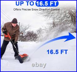 Cordless Snow Shovel Compatible for Milwaukee 18V Battery with Brushless Motor