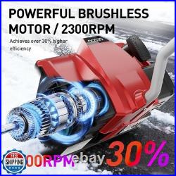 Cordless Snow Shovel Compatible with Milwaukee 18V Battery(Tool Only), 12 Br