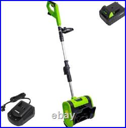 Cordless Snow Shovel Compatible with Milwaukee M18 18V Battery, 11 Brushless Mo