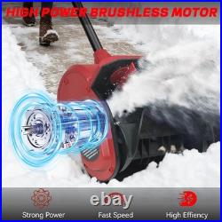 Cordless Snow Shovel Compatible with Milwaukee M18 18V Battery, 11 Brushless Mo