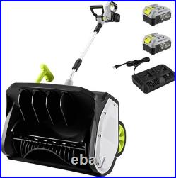 Cordless Snow Shovel DEKOPRO 40V17-Inch Cordless Snow Blower with 2x 20V Battery Cordless Snow Shovel DEKOPRO 40V17-Inch Cordless Snow Blower with 2x 20V Battery