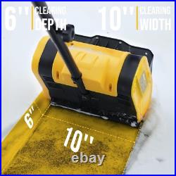 Cordless Snow Shovel, Electric Snow Blower Dewalt Battery & Quick Charger Includ Cordless Snow Shovel, Electric Snow Blower Dewalt Battery & Quick Charger Includ