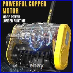 Cordless Snow Shovel, Electric Snow Blower Dewalt Battery & Quick Charger Includ Cordless Snow Shovel, Electric Snow Blower Dewalt Battery & Quick Charger Includ