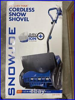Cordless Snow Shovel Kit 24-Volt 4.0 Ah Battery Plus Charger