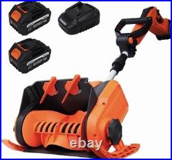 Cordless Snow Shovel New with (2) Batteries & Charger