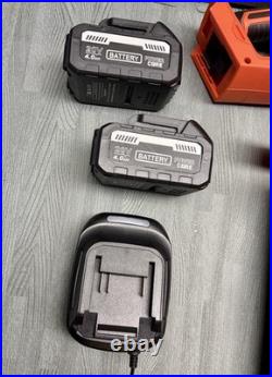 Cordless Snow Shovel New with (2) Batteries & Charger