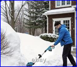 Cordless Snow Shovel Set Electric Snow Blower With 2 21V Li-Ion Battery Packs