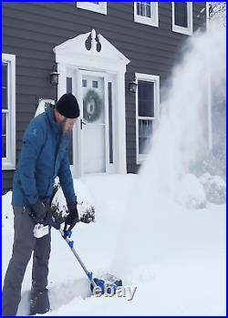 Cordless Snow Shovel, Snow Joe 24V ION 5 Ah Battery, Cord Free Snow Blower