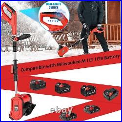 Cordless Snow Shovel for Milwaukee M18 18V Battery, Electric Snow Shovel for Dri