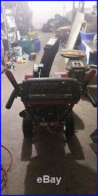 Craftsman 2 stage snowblower 24 inch electric start self propelled gas engine