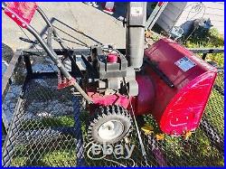 Craftsman 24 Electric Start Snow Blower 2-Stage, Runs Like A Beast