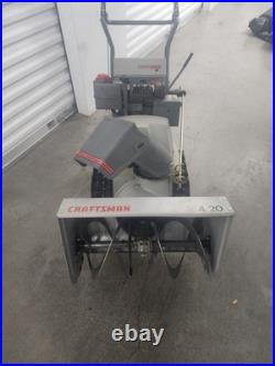 Craftsman 24 Inch 2 Stage Snowblower. Electric Start, Self Propelled Craftsman 24 Inch 2 Stage Snowblower. Electric Start, Self Propelled