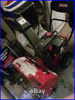 Craftsman 24inch electric start self propelled gas engine 6 speed with reverse