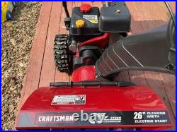 Craftsman 26 Dual Stage EZ Steer Snow Blower