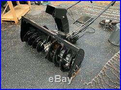 Craftsman 42 2 Stage Snow Thrower Tractor Attachment Model 486.248381