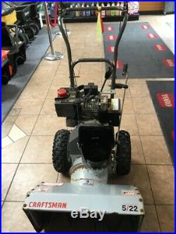 Craftsman 5/22 (22in) Snow Blower withElectric Start Complete Tuned-up Just Done