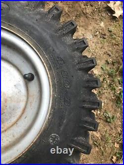 Craftsman 536.887990 Snowblower 9/29 WHEELS rim tires 4.80-8 c1