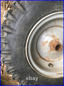 Craftsman 536.887990 Snowblower 9/29 WHEELS rim tires 4.80-8 c1