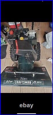 Craftsman Dual Stage Snow Blower Thrower 9HP 29 Inch Clearing Path