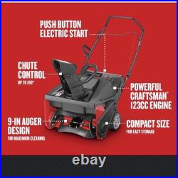 Craftsman Single Stage Snowblower
