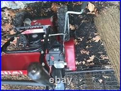 Craftsman Snow Blower 2 Stage 8 HP Electric Start 27 path USED NEEDS Tune up